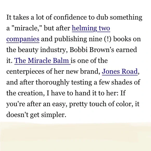 3x 1g JONES ROAD Miracle Balms | 3- 1g SAMPLES - Picture 9 of 9